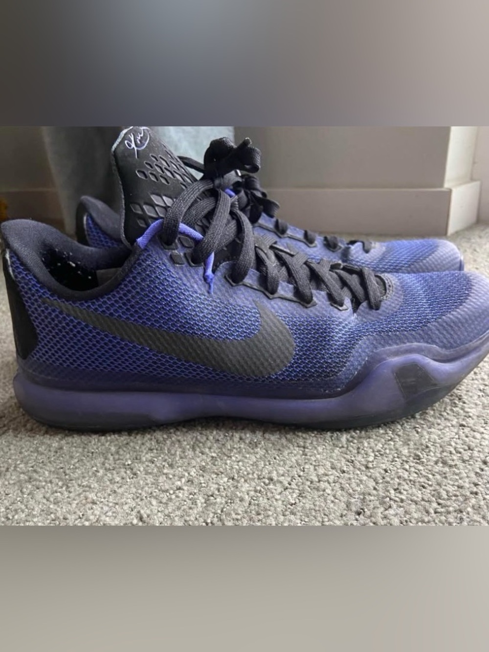 Size 11 Nike Kobe 10 “Blackout” Sneakers